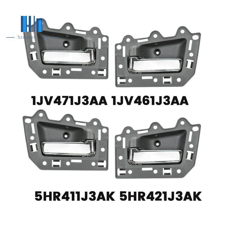 4 ชิ้น/เซ็ตด้านในประตูดึงสําหรับ Grand 2005-2011 1JV471J3AA 1JV461J3AA 5HR411J3AK 5HR421J3A LHD