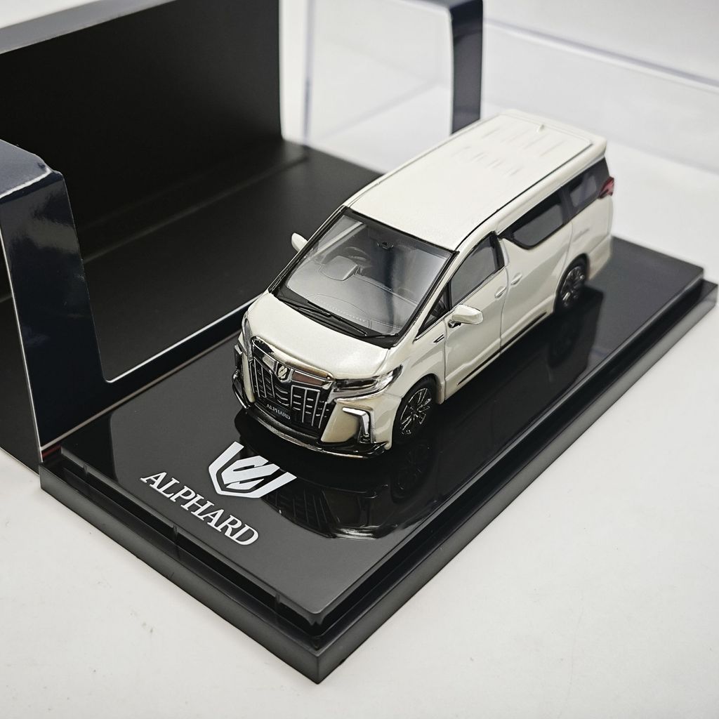 HJ 1/64 Toyota Alphard Mona Lisa 2012AW โลหะผสมรถDiecastรุ่นของเล่นของขวัญวันเกิด