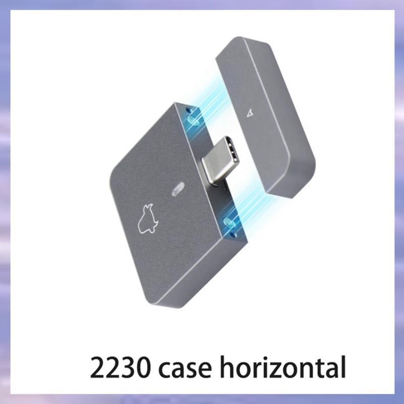 M.2 NVMe 2230 SSD Enclosure อะแดปเตอร์ USB C 10Gbps USB3.2 Gen2 ภายนอกกล่องสําหรับ M2 2230 NVMe SN74
