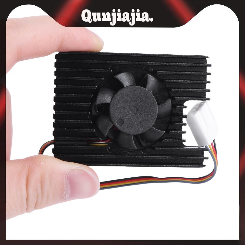 พัดลมระบายความร้อนเข้ากันได้กับ Raspberry Pi Compute Module 4 Aluminium Alloy Active Heatsink การกระ