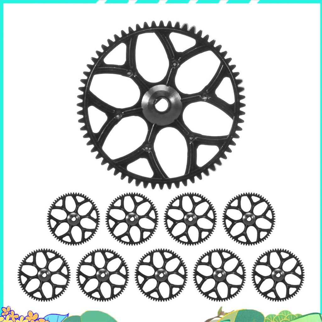 10 ชิ้นเกียร์หลักสําหรับ V911S V977 V988 V930 V966 XK K110 RC เฮลิคอปเตอร์เครื่องบิน Drone อะไหล่อุป