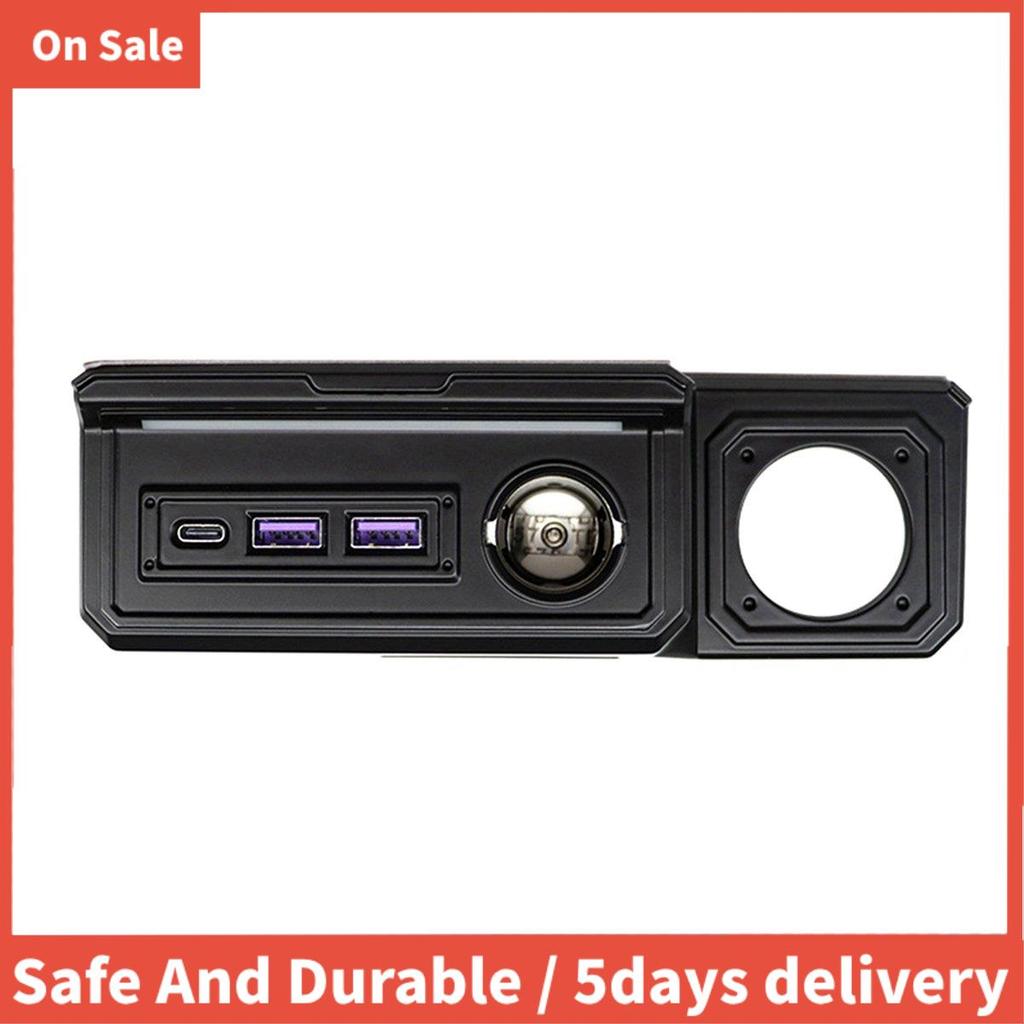 Car Charger Power Dual USB และ Type-C พอร์ตชาร์จสําหรับ Jimny JB64 JB74W 2019-2023 RHD