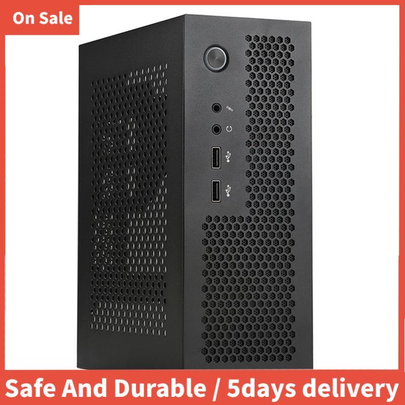 A09 HTPC เคสคอมพิวเตอร์ Mini ITX Gaming PC แชสซีเดสก์ท็อปแชสซี USB2.0 เคสคอมพิวเตอร์ เคสคอมพิวเตอร์ท