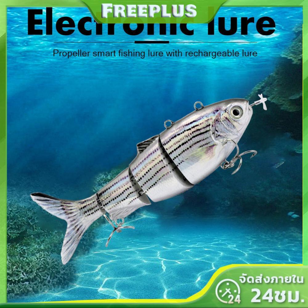 Bionic Multi-ส่วนเหยื่อตกปลา Wobbler Pike ปลาคาร์พตกปลาไฟฟ้า Wobbler Crankbait ประดิษฐ์อัตโนมัติปั่น