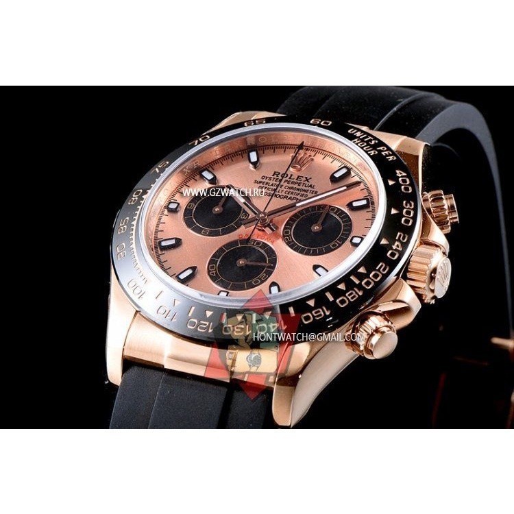 ROLEXS_DYTONA SILICON STRAP นาฬิกาออโตเมติกสําหรับผู้ชาย