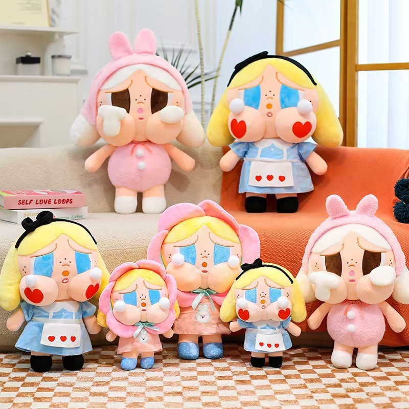 Crybaby ของเล่นตุ๊กตาการ์ตูนน่ารักดอกไม้ Stuff ของเล่นเด็กผู้หญิงสําหรับของขวัญวันเกิด