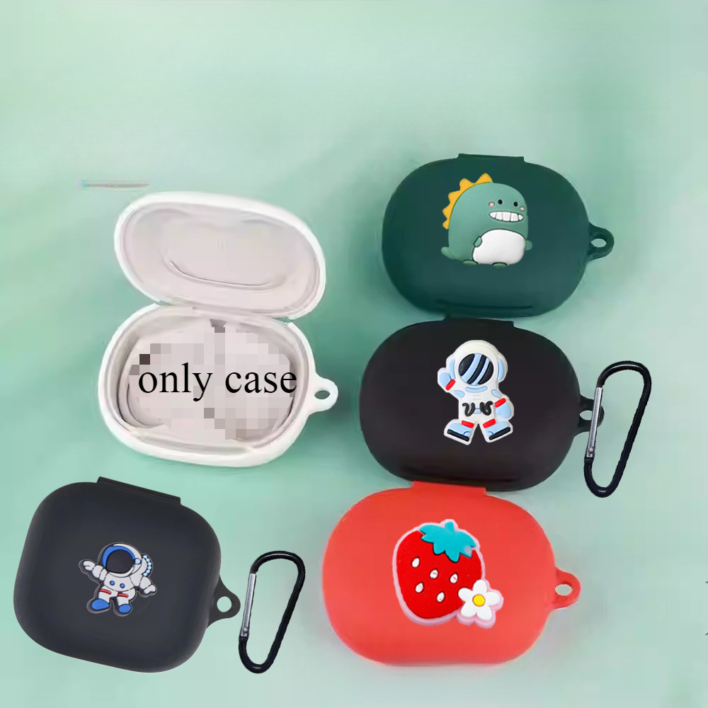 สําหรับ Baseus WM02 กรณี WM01 / WM02 + การ์ตูนซิลิโคนหูฟังสําหรับ Baseus WM01 ฝาครอบ fundas