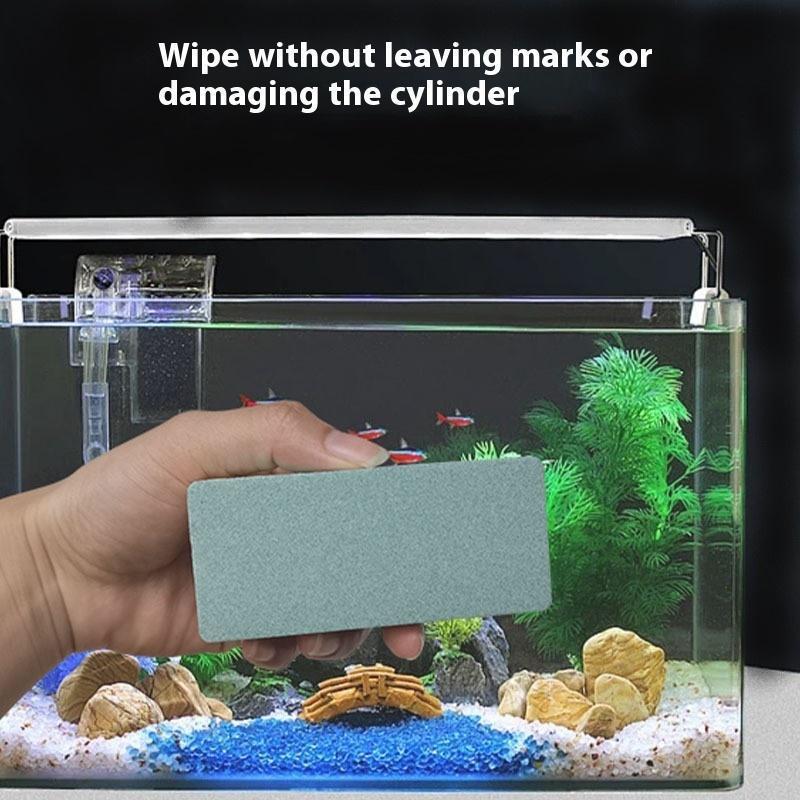 Hth ตู้ปลาเช็ดเครื่องหมายน้ําขนาดทําความสะอาดครัวเรือนตู้ปลาแก้วไม่มีมุมตายทําความสะอาดสิ่งประดิษฐ์ 