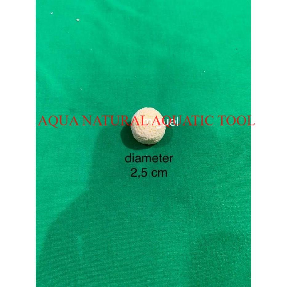 BACTERIA HOUSE วัสดุกรอง แบคทีเรีย HOUSE YELLOW PORE BALL 1 KG