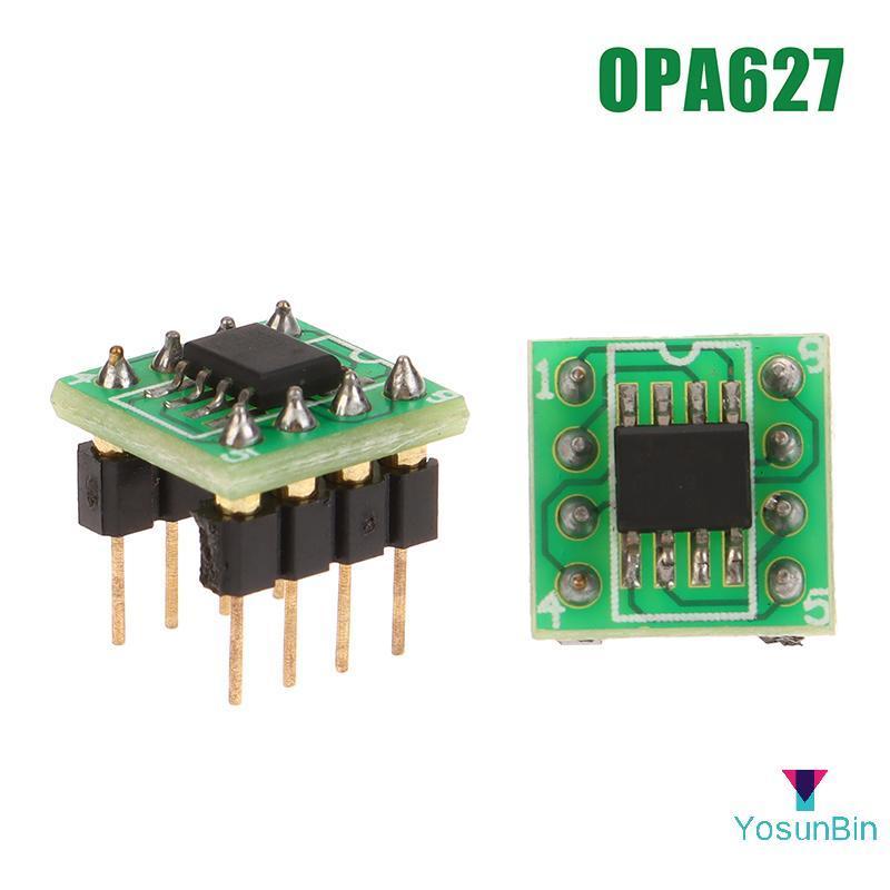 YosunBin] OPA627AU SMD ประสิทธิภาพสูงพร้อมปลั๊ก OPA627 Dual Op Amp SMD เปิด DIP ใหม่