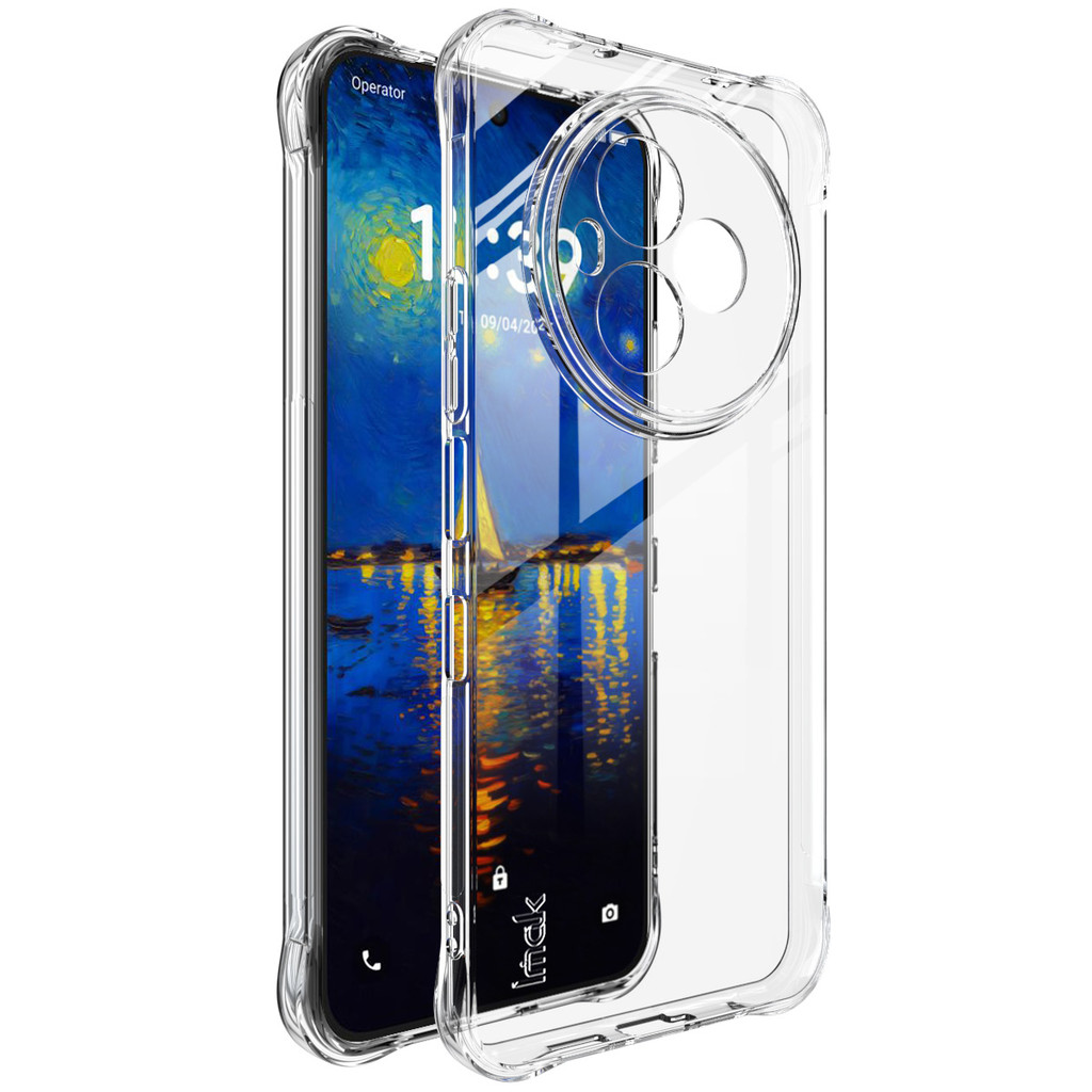 IMAK กันกระแทก TPU เคส TCL NXTPAPER 60 Ultra 5G อ่อนนุ่ม กรณี
