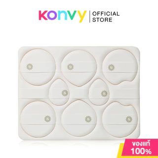 SUPERMOM Essential Puff Kit ซุปเปอร์มัม เซทพัฟ 8 ชิ้น แบบแกะใช้ 8pcs (134/135)