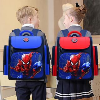 กระเป๋าเป้สะพายหลัง ลายสไปเดอร์แมนซูเปอร์ฮีโร่ สำหรับเด็ก3-1…