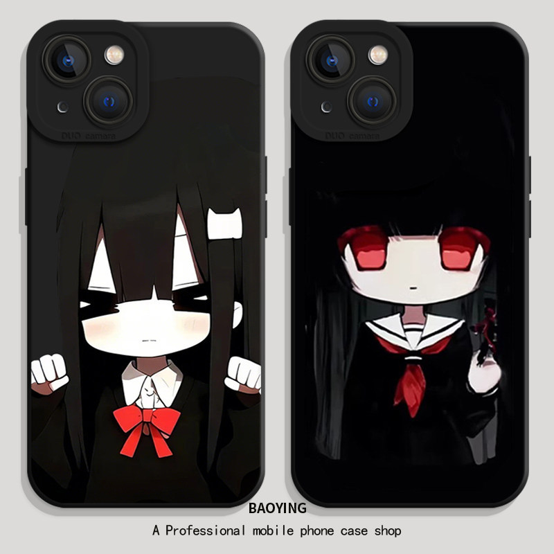 น่ารักน่ารักสาวน่ารักเหมาะสําหรับ iQOOneo10Pro + เคสโทรศัพท์ z9turbo OnePlus 13T สีดํา 12/15/11 Dark