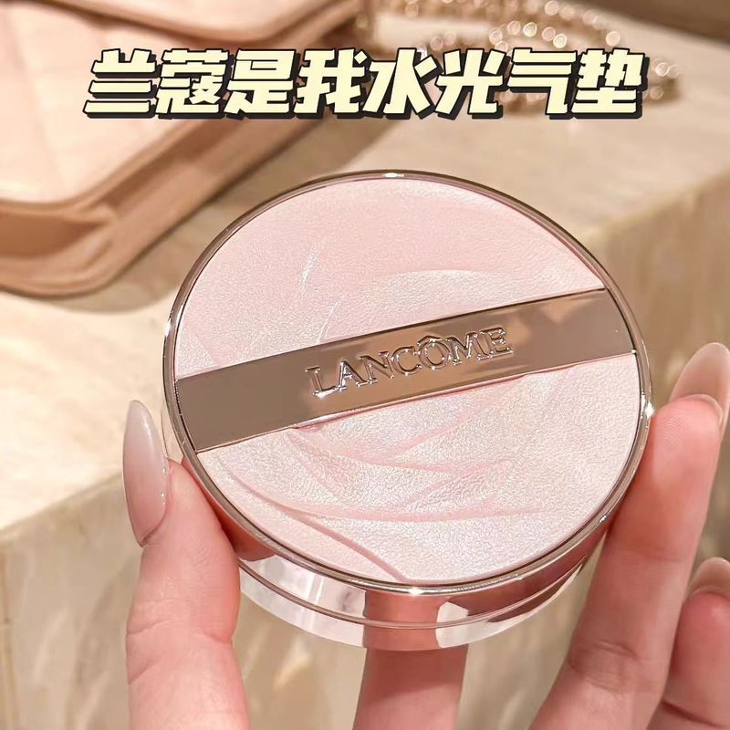 ((KE QI) Lancone สินค้าใหม่ I Water Gloss Cushion Liquid Foundation Moisturizing Skin-Fitting Skin-N