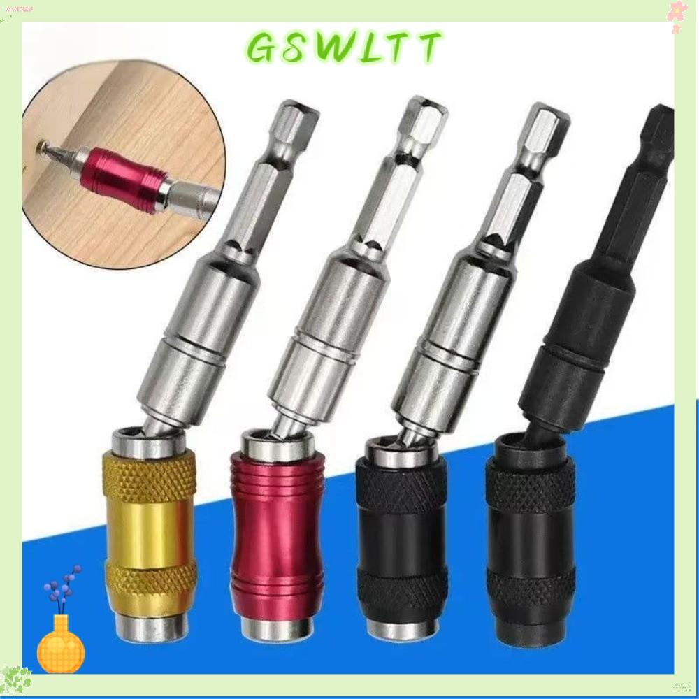 GSWLTT ก้านต่อสว่าน, ปล่อยอย่างรวดเร็ว1/4นิ้วขนาดหกเหลี่ยมไขควงแม่เหล็กบิต,คู่มือไดรฟ์แหวนแม่เหล็กสกรูปลายสว่าน