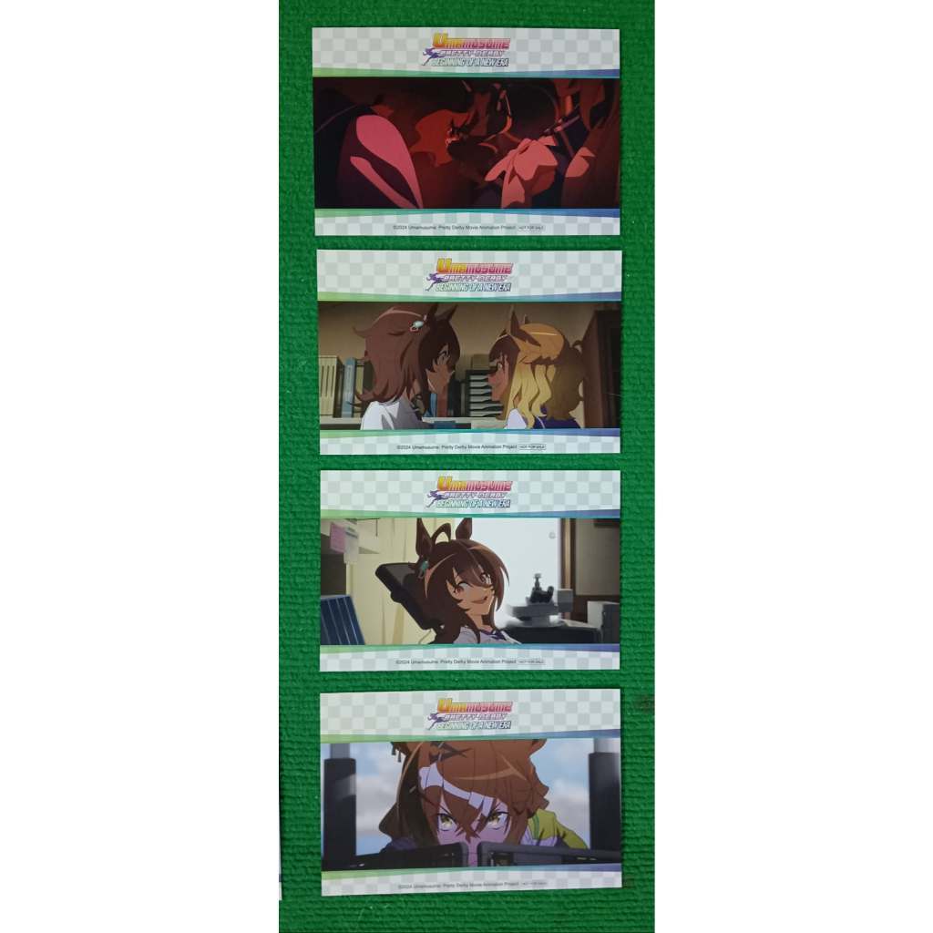 (ทักลด50%) โปสการ์ด ตั๋วยาว UMAMUSUME Pretty Derby MOVIE BEGINNING OF A NEW ERA ชุด Special Screening แท้ Mj - รูปที่ 4