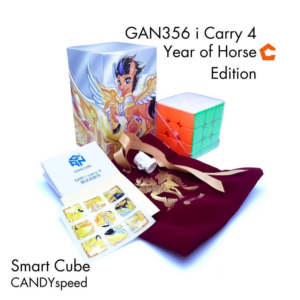 GAN356 i Carry 4 รูบิคอัจฉริยะ | Smart Cube | By CANDYspeed