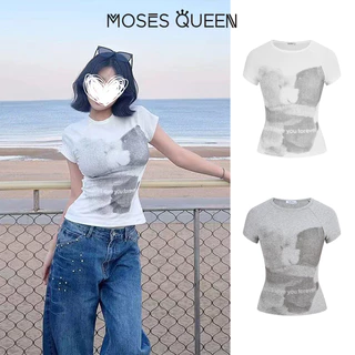 MOSESQUEEN เสื้อผ้าสูงแขนยาว คอตกรีน แบบแฟชั่นที่มีสไตล์ ใช้สีสันหลากหลาย ผลิตจากผ้าเบา นุ่มสบาย ใส่ได้ทุกโอกาส คุณภาพสูง ราคาถูก #63567