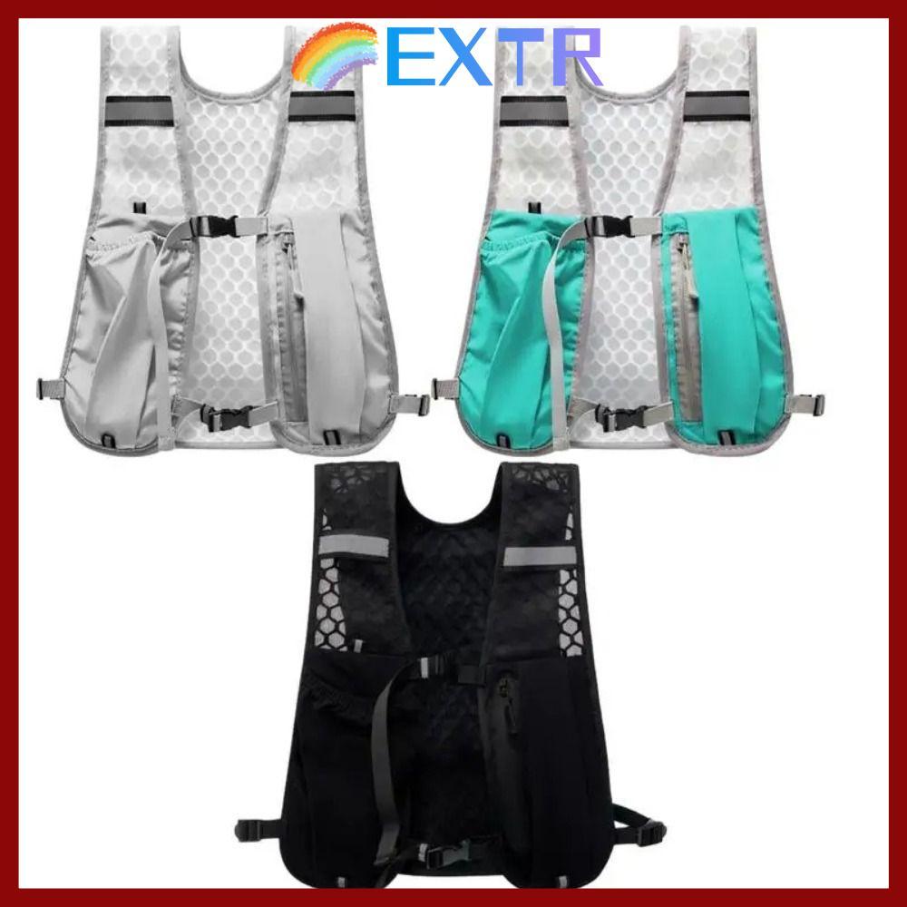 【พร้อมส่งไทย】EXTR จัดส่งจากไทย! เสื้อกั๊กวิ่งสะท้อนแสง กันน้ำ มีที่เก็บขวดน้ำและโทรศัพท์ น้ำหนักเบาที่เหมาะสำหรับการออกกำลังกายกลางแจ้ง