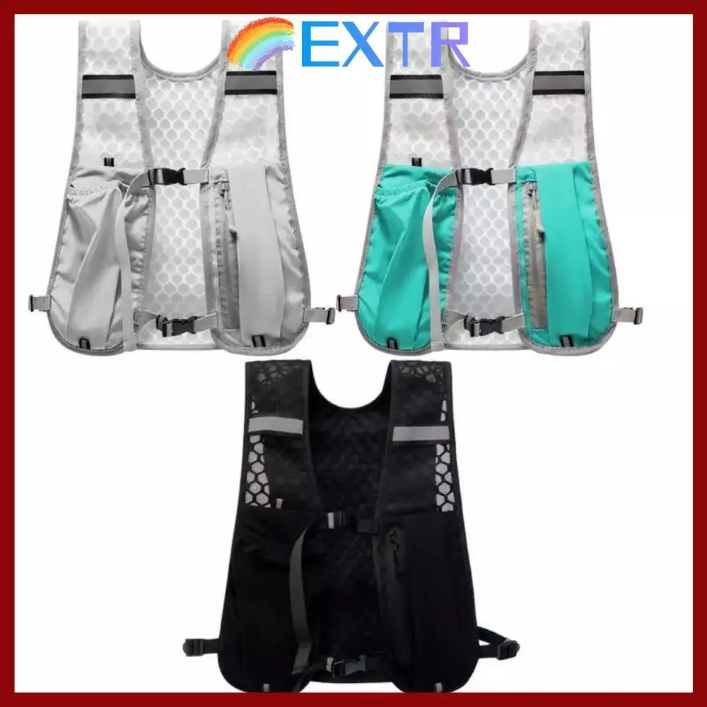 【พร้อมส่งไทย】EXTR จัดส่งจากไทย! เสื้อกั๊กวิ่งสะท้อนแสง กันน้ำ มีที่เก็บขวดน้ำและโทรศัพท์ น้ำหนักเบาที่เหมาะสำหรับการออกกำลังกายกลางแจ้ง