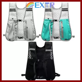 【พร้อมส่งไทย】EXTR จัดส่งจากไทย! เสื้อกั๊กวิ่งสะท้อนแสง กันน้ำ มีที่เก็บขวดน้ำและโทรศัพท์ น้ำหนักเบาที่เหมาะสำหรับการออกกำลังกายกลางแจ้ง