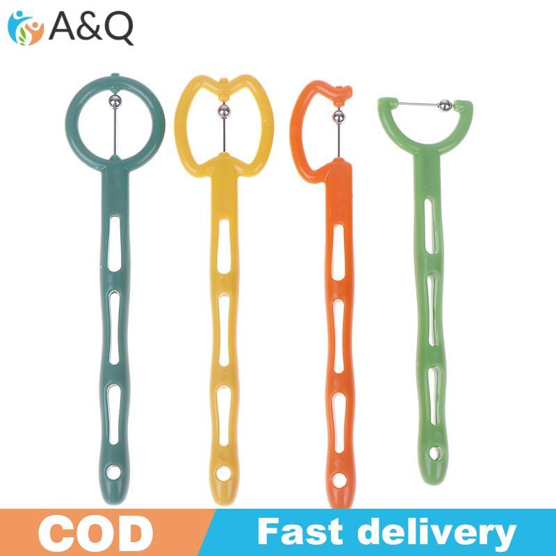 A&Q 4 ชิ้นเด็กลิ้นเคล็ดลับการออกกําลังกายสําหรับผู้ใหญ่เด็กคําพูดบําบัดออทิสติกประสาทสัมผัสฟื้นฟูช่อ