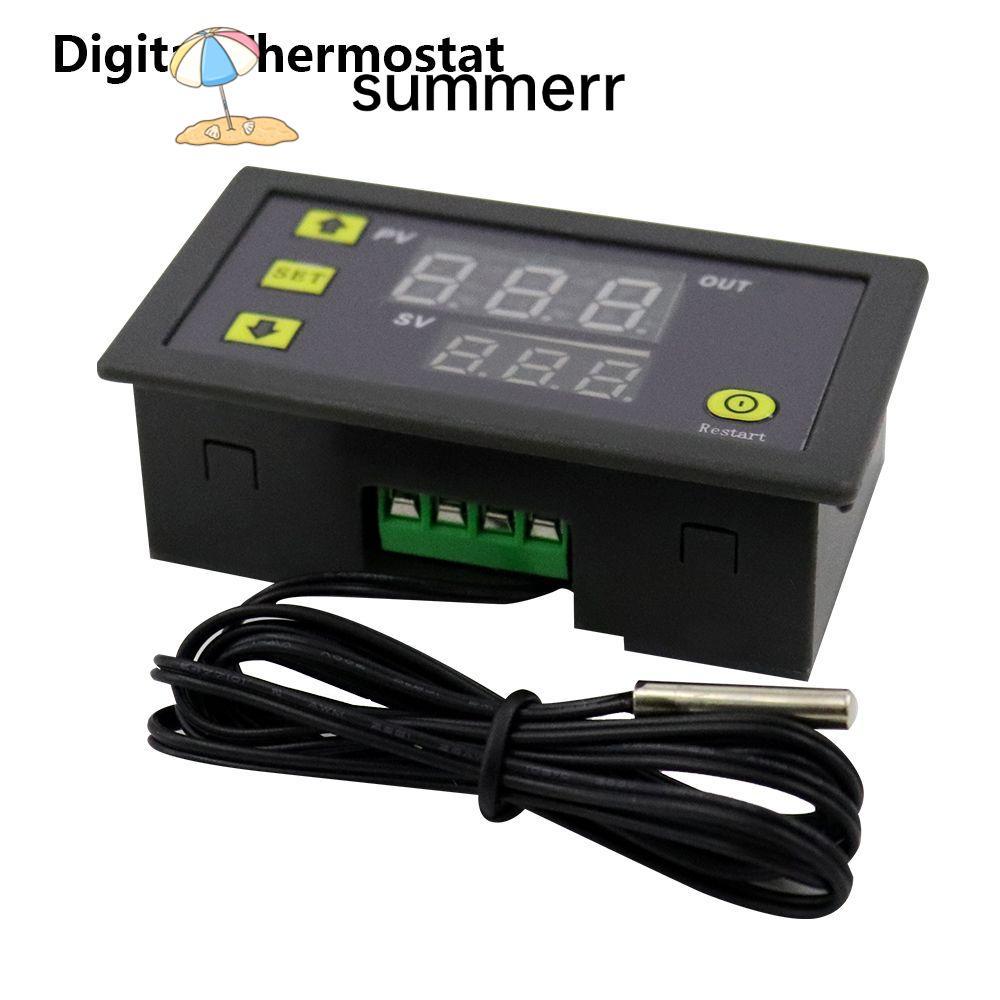 SUMMERR Digital Thermostat 20A W3230 พร้อมความร้อน/เย็นควบคุมเครื่องมือเทอร์โมโมดูล