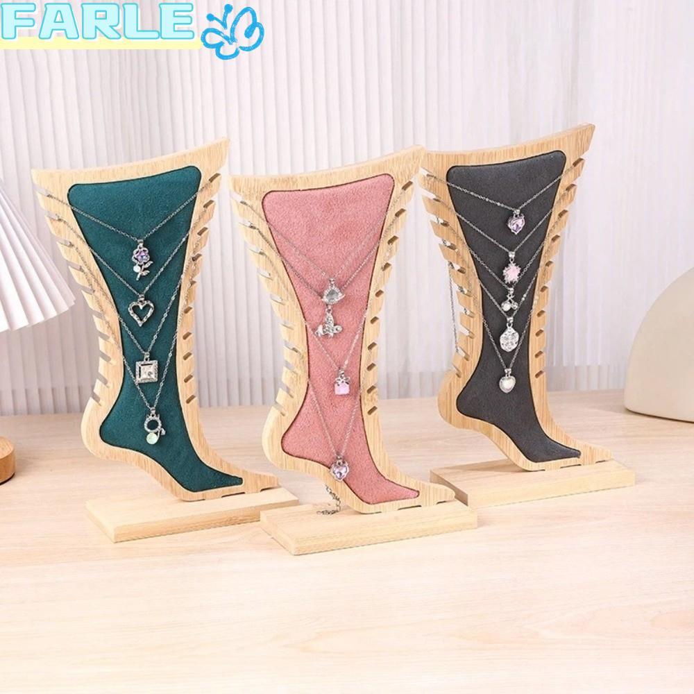 Frl สร้อยข้อเท้ายืนแสดง, เครื่องประดับรูปเท้าแสดงผู้ถือสร้อยคอไม้, สร้างสรรค์ที่ถอดออกได้สก์ท็อปตู้โ