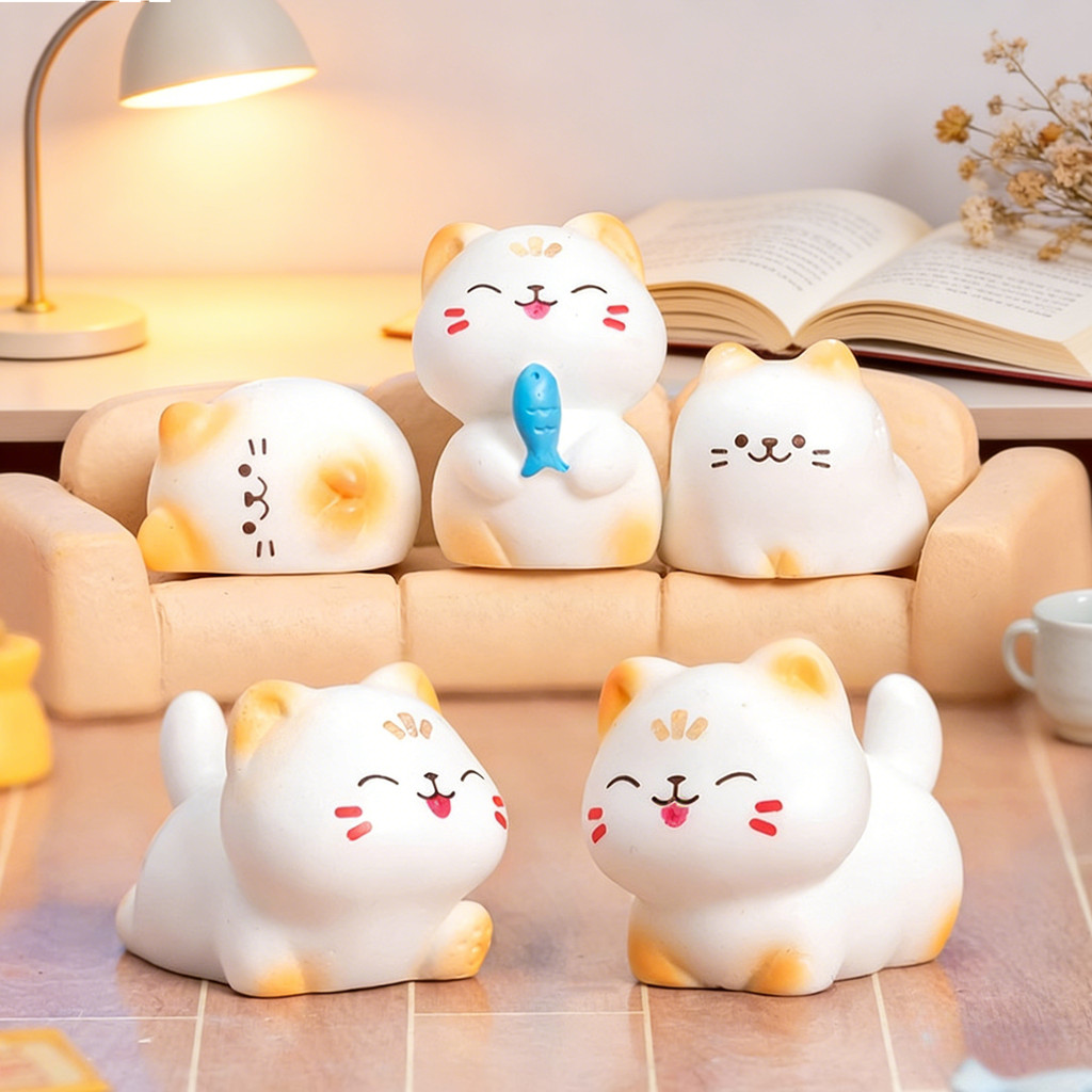 คิตตี้น่ารักสร้างสรรค์เครื่องประดับ DIY เครื่องประดับตกแต่งโต๊ะ