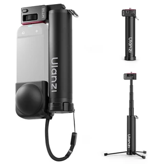 Ulanzi MT98 ไม้เซลฟี่ ไม้ล่องหน ขาตั้งกล้อง Insta360 Luna, Pocket 4P ถ่ายวิดีโอ Vlog มุมสูง มุมโดรน