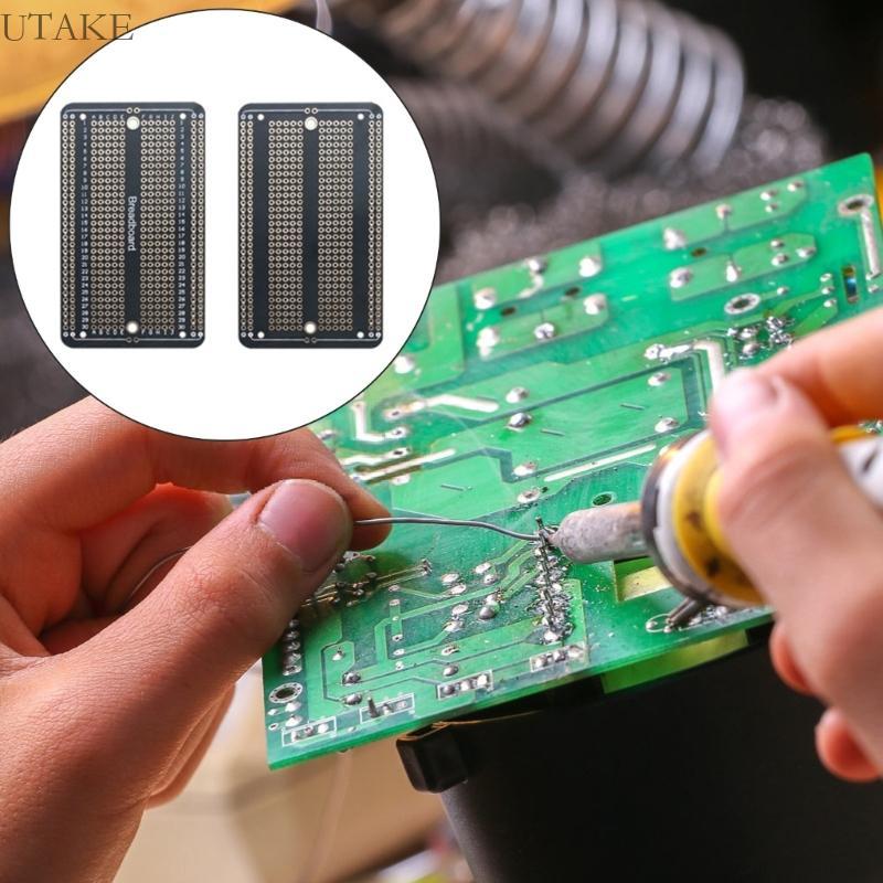 Utake Durability Solderable Breadboard สําหรับโครงการอิเล็กทรอนิกส์วิศวกรนักเรียน
