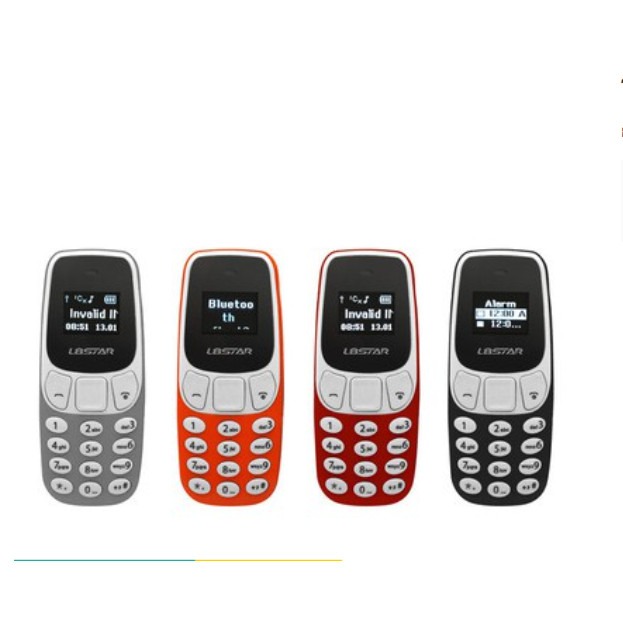 LL Ele mutu: มือถือจิ๋วโทรศัพท์จิ๋วใส่ได้ 2 ซิม mini phone dual sim รุ่น L8star BM10
