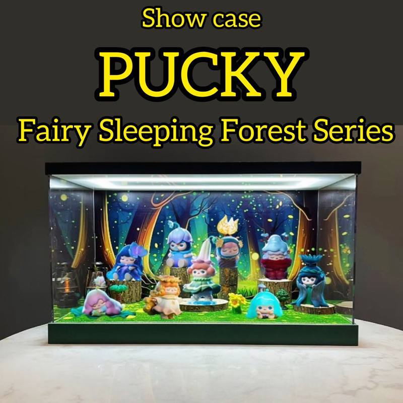ตู้โชว์ | PUCKY Fairy Sleeping Forest Series🦋กล่องอคิลิค พร้อมอุปกรณ์ประกอบฉาก