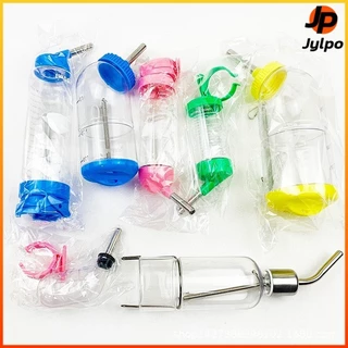 Jylpo（60-250ML）ขวดน้ำดื่มสำหรับสัตว์เลี้ยงอัตโนมัติแบบกรง. เหมาะสำหรับหนูแฮมสเตอร์กระต่ายสุนัขและแมว