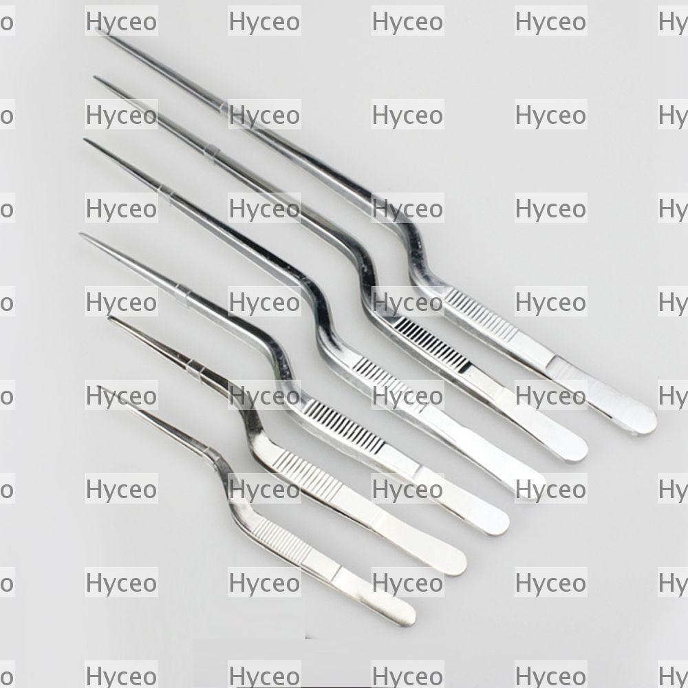 HYCEO อาหาร Tweezer เครื่องมือครัวร้อนการนําเสนอคลิปบาร์บีคิว