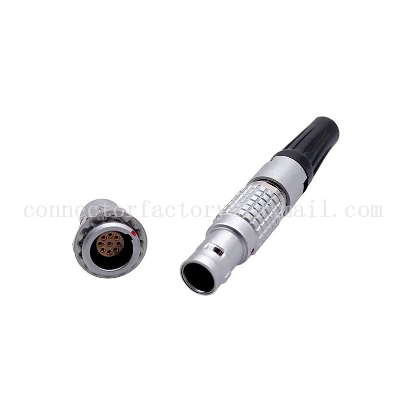 1 ชุด FGG EGG 00B 0B 1B 2B Push Pull Self-locking Connectors ชายปลั๊กหญิงซ็อกเก็ต 2 3 4 5 6 7 8 9 10