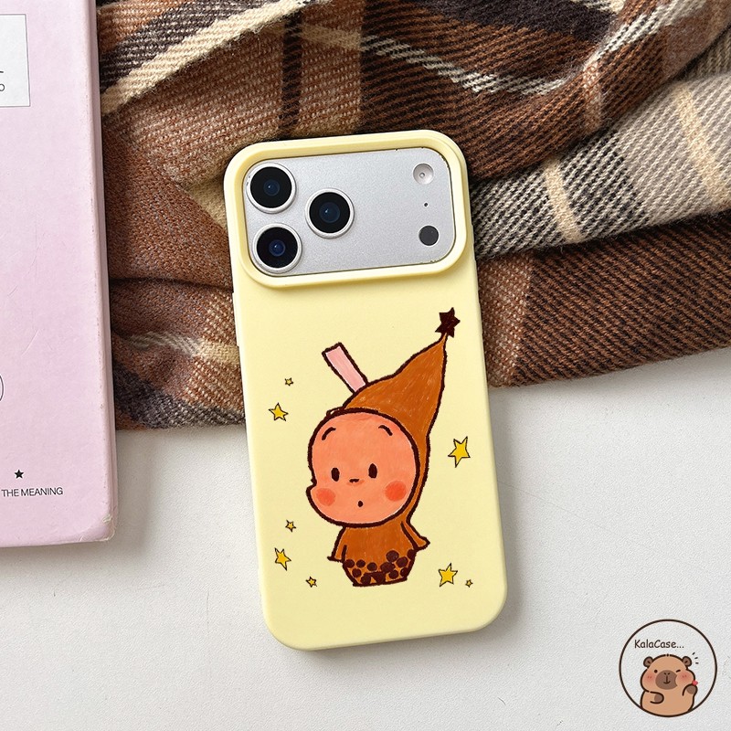 สําหรับ iQOO 15 13 12 11 Pro 11s U5 U5e U3 U3x iQOO13 iQOO12 iQOO11 เคสโทรศัพท์น่ารัก Bubble Milk Te