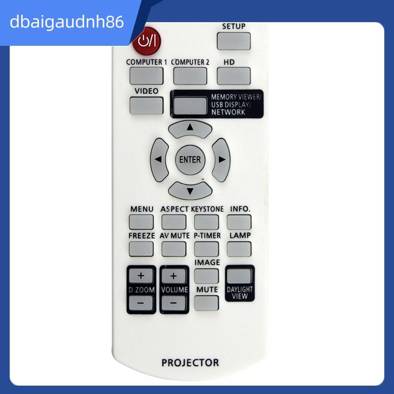 READY STOCK Replacement N2QAYA000116 รีโมทสําหรับโปรเจคเตอร์ PT-TW342 PT-LW362 PT-LB332 PT-TX312 PT-