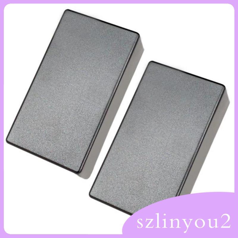 [szlinyou2] 2 ชิ้นสีดําน้ําหนักเบาปิดผนึกปิดรถกระบะกีตาร์สําหรับกีตาร์ไฟฟ้าฝาครอบเปลี่ยน 69.5x38.2x2