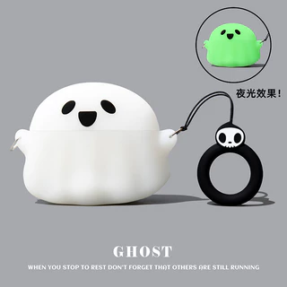 Case for EDIFIER EvoBuds Cartoon Robot Cake Cute Ghost Silicone soft shell for EDIFIER EvoBuds Clear Soft Case Protective Cover
