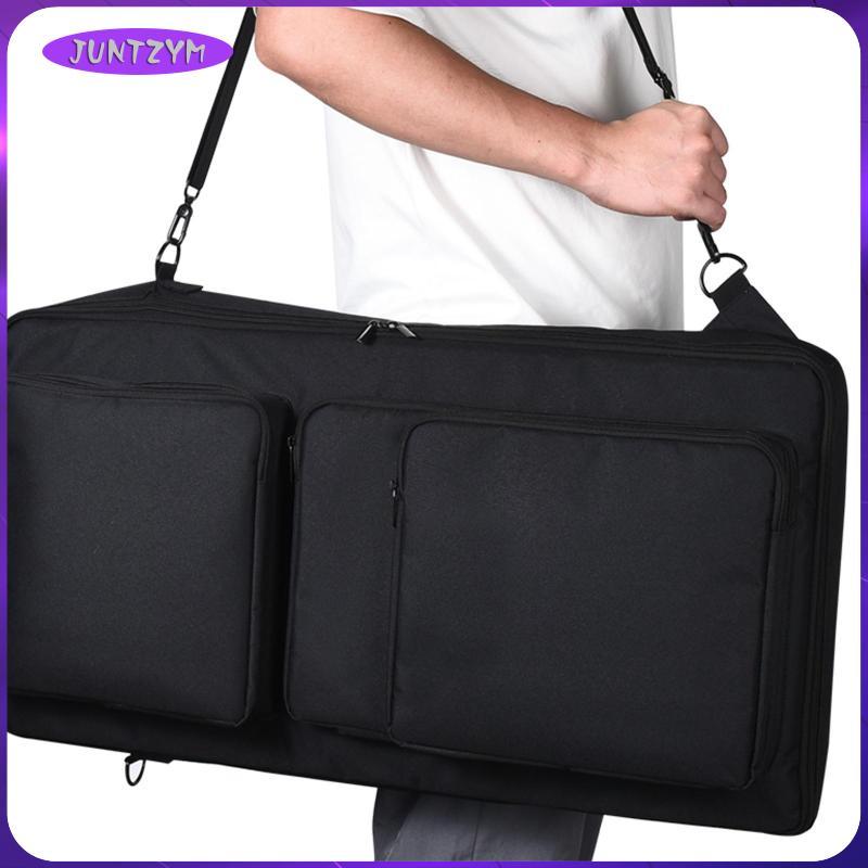 [juntzym] DJ Controller Storage Bag Turntable Carrying Case อุปกรณ์ DJ พร้อมถอดออกได้