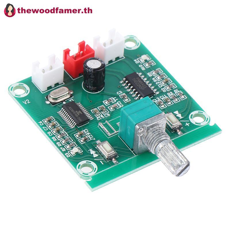 Well Bluetooth 5.0 บอร์ดขยายเสียงเสียง Pam8403 DIY ลําโพงไร้สาย 5W*2 TH
