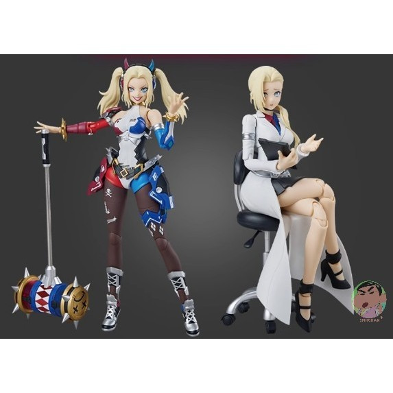 (🔵PRE-ORDER)MS GENERAL DC Comics Harley Quinn (Dual Body) 1/10 Scale Model Kit