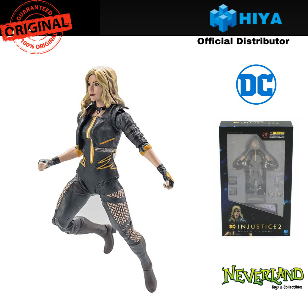 (🔵PRE-ORDER)Hiya Toys INJUSTICE 2 - Black Canary Action Figure Exquisite Mini Series 1:18