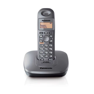 โทรศัพท์ไร้สาย เมทัลลิค Panasonic KX-TG3611BXM