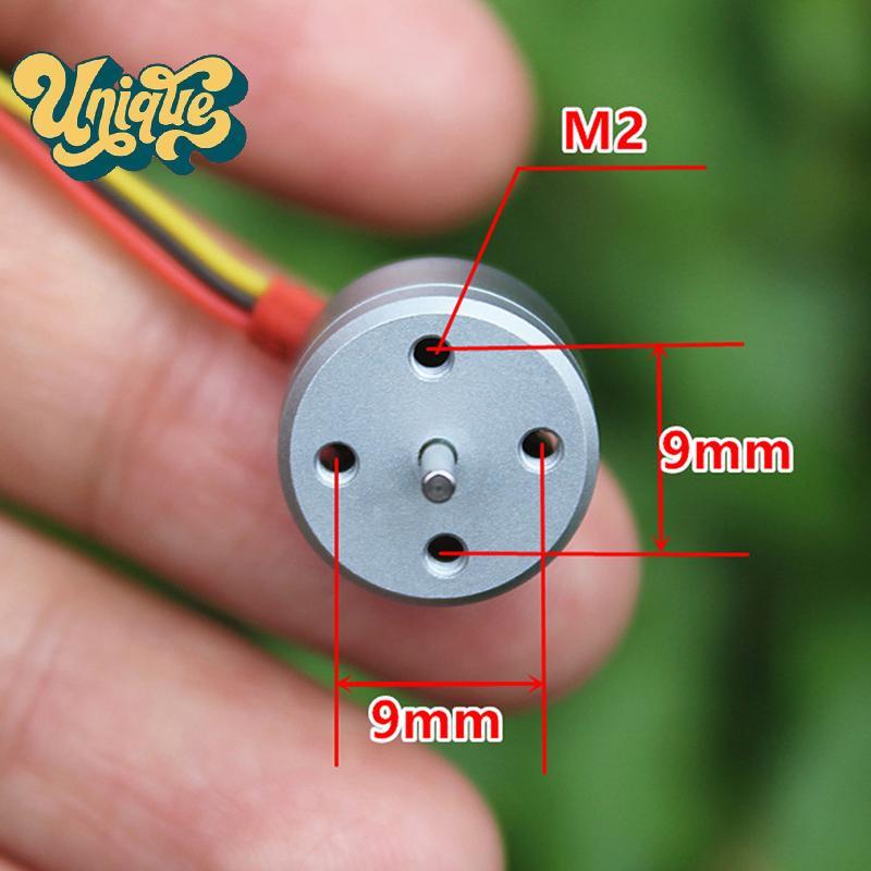 (Unique) Micro 1104 HM มอเตอร์ไร้แปรง 1-2S 4300KV Mini RC Quadcopter สําหรับ Diy Mini FPV ในร่ม Trav