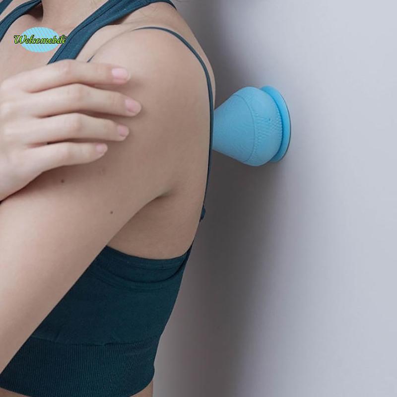 [WLB-t] ประเภทการดูดซับ Fascia Ball กรวยนวด Plantar Lumbar Ba ไหล่และ Ne ทั้งร่างกาย Meridian Points ซิลิโคน Fascia Ball ใหม่
