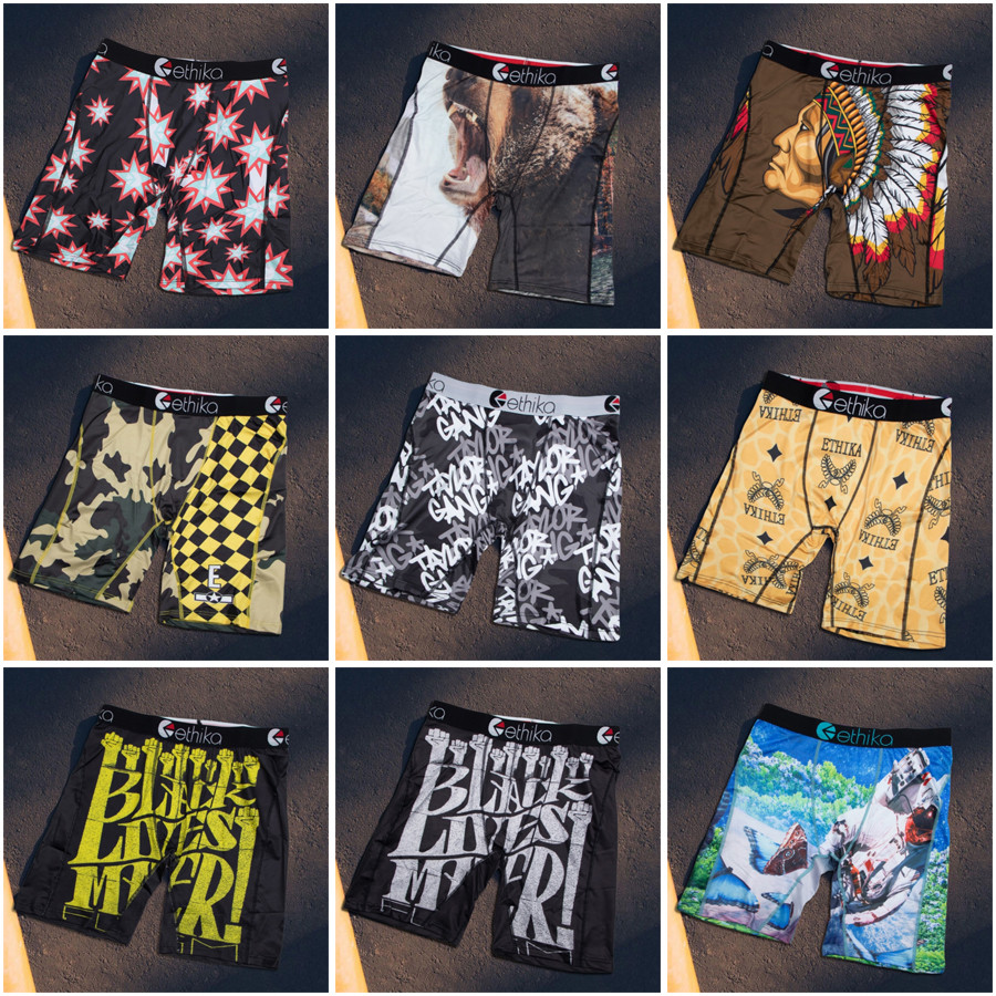 ETHIKA กางเกงบ็อกเซอร์ชาย สไตล์นักมวย ระบายอากาศดี สำหรับฤดูร้อน