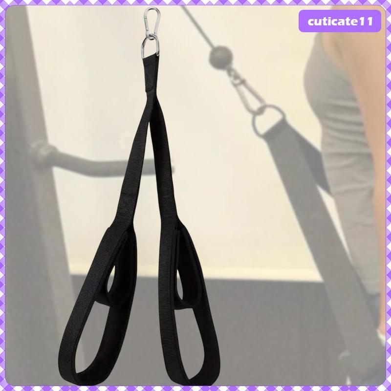 [Cuticate1] Tricep Rope Cable Attachment Bicep การออกกําลังกายเพาะกาย Bicep ดึงเชือก